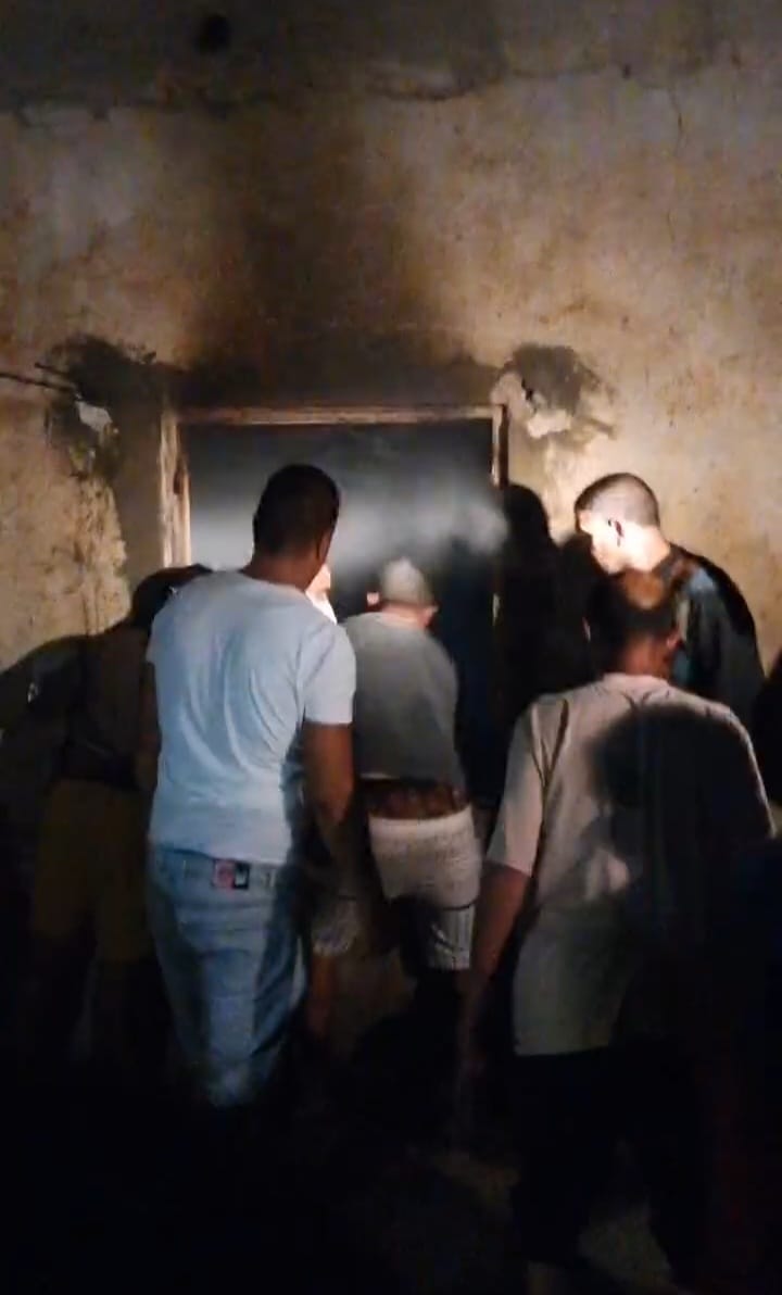 المظيلة  غلق كل وحدات الانتاج  بسبب نشوب حريق  باحد المنازل